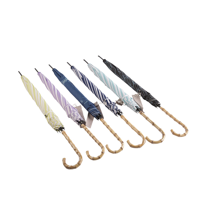 Pongee sọc xanh trẻ trung có dù thẳng tráng UV-0E6B0129