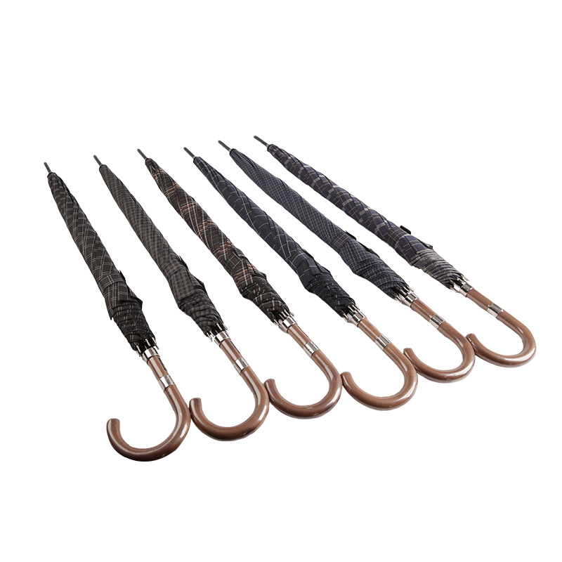 Nhẹ Và Thích Hợp Cho Nam Ô dù thẳng Pongee-0E6B0362