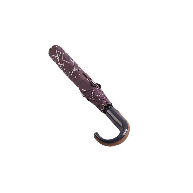 Ô Pongee gấp 2 họa tiết hình học-0E6B0412