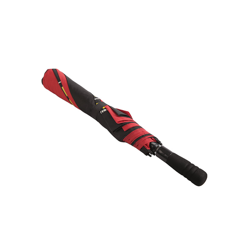 Ô gấp Pongee Logo hai màu-0E6B0556