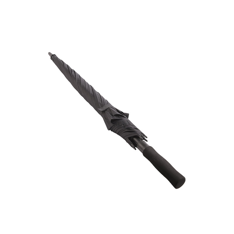 Ô dù chơi gôn Pongee màu đen cho nam trưởng thành-0E6B0716